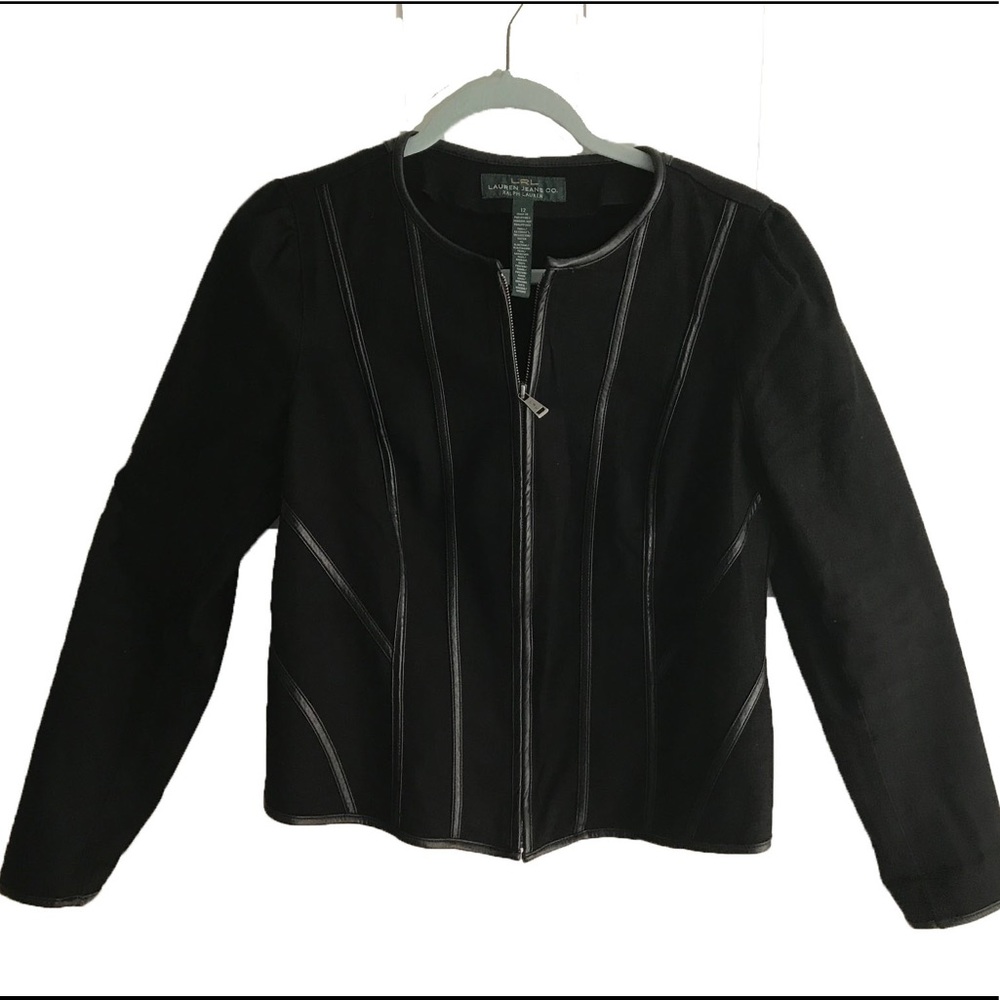 Ralph Lauren Jeans Black denim Jacket